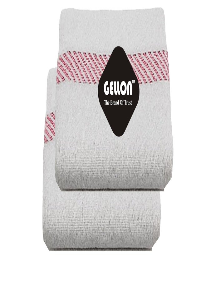 GELLON ممسحة تنظيف أرضيات قطنية من جيلون، عالية الامتصاص ومتينة وقابلة لإعادة الاستخدام، مصنوعة من قماش بوشا متعدد الأغراض بمقاس 24 بوصة × 24 بوصة، عبوة من قطعتين - Image 1